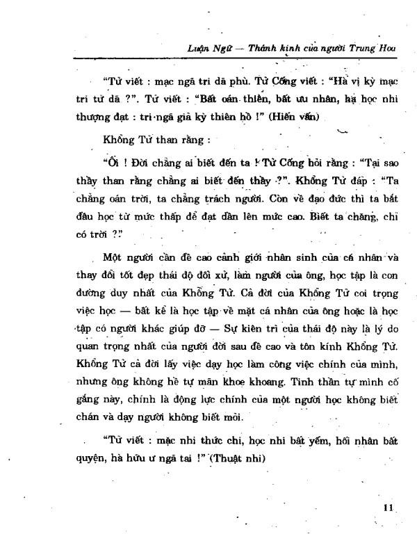 Luận Ngữ Thánh Kinh Của Người Trung Hoa - Hồ Sỹ Hiệp_09