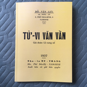 Tử Vi Văn Vần (Tử Vi Chỉ Nam) - Song An Đỗ Văn Lưu