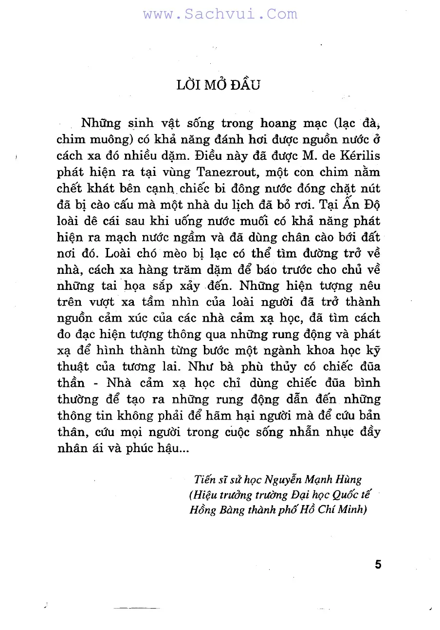 Cảm Xạ Học Và Đời Sống 2