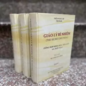 Sách Thông Thiên Học: Giáo Lý Bí Nhiệm - Helena Blavatsky (3 Tập)