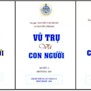 Sách Thông Thiên Học: Vũ Trụ Và Con Người - Nguyễn Văn Huấn (3 Tập)