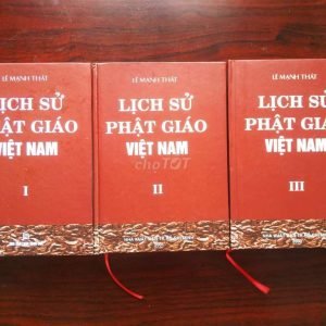 Lịch Sử Phật Giáo Việt Nam -  Lê Mạnh Thát (Tái Bản 2023 Trọn Bộ 3 Tập)