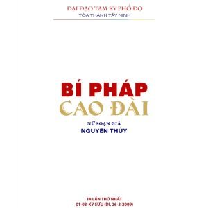 Bí Pháp Đạo Cao Đài - Nguyên Thủy