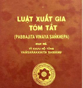 Luật Xuất Gia Tóm Tắt - Tỳ khưu Hộ Tông