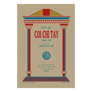 Sách Dạy Coi Chỉ Tay Theo Tây (NXB Tín Đức Thư Xã 1935) - Nguyễn Văn Tân